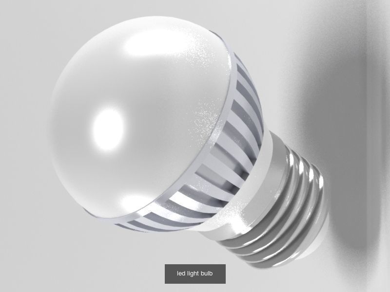 Light Bulbs  3D Model Collection_4