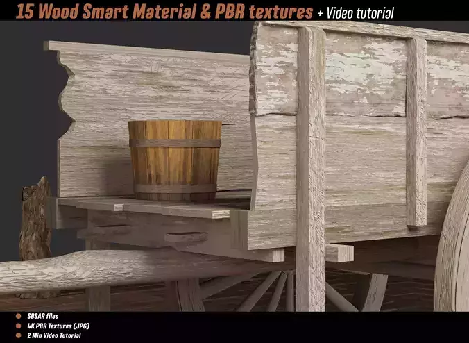 15 Wood Smart Material Texture