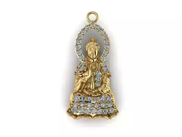 BUDDHA DIAMOND  pendants