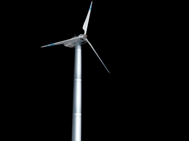 Electric Windmill 3D model_3
