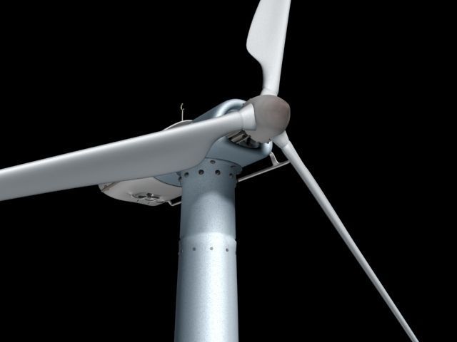 Electric Windmill 3D model_5