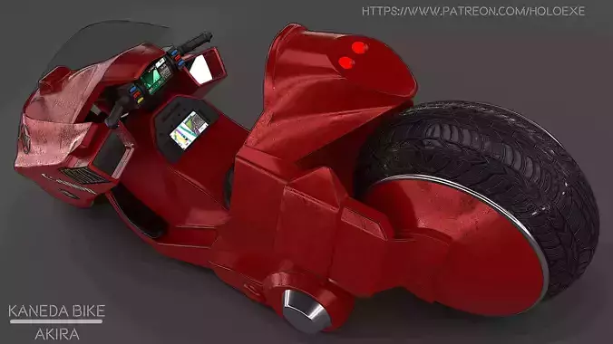 Kaneda Bike - AKIRA 3D model