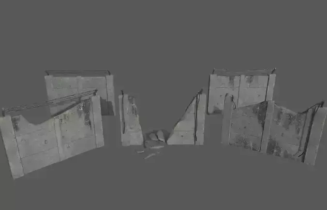 Military Concrete Wall Pack