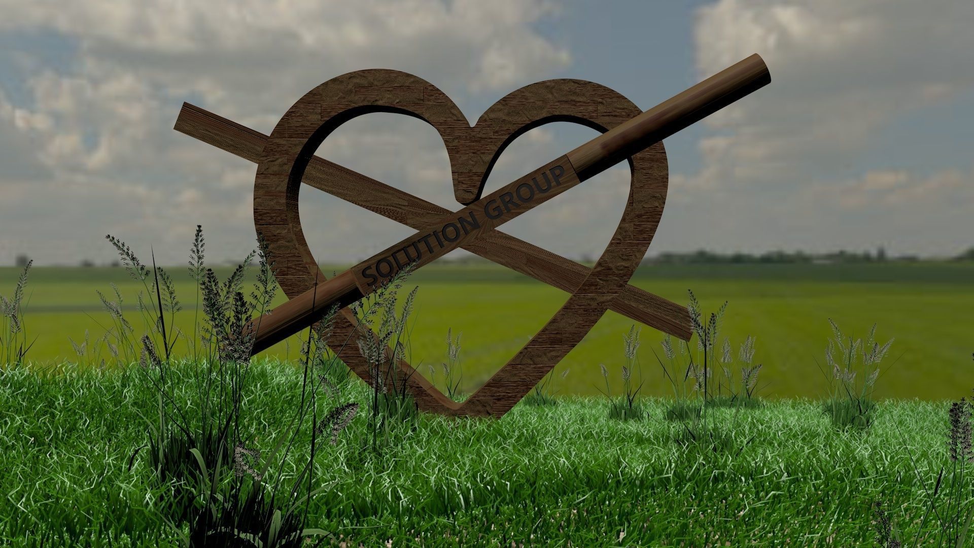 Nature Love Location Design and Animation Cinema4D Exclusive 3D model_3