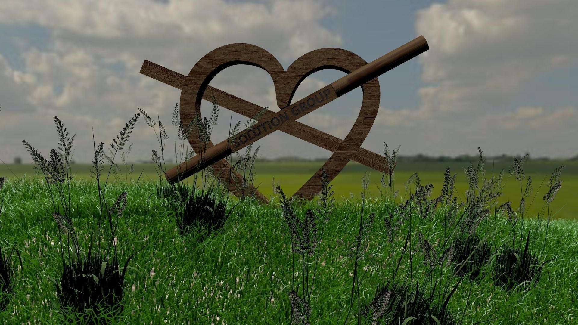 Nature Love Location Design and Animation Cinema4D Exclusive 3D model_2