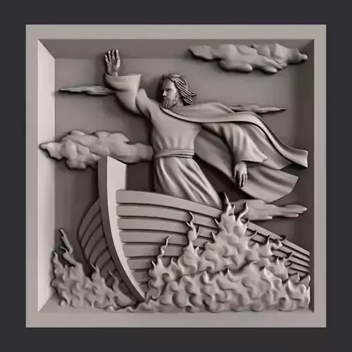 3d models for cnc router religion