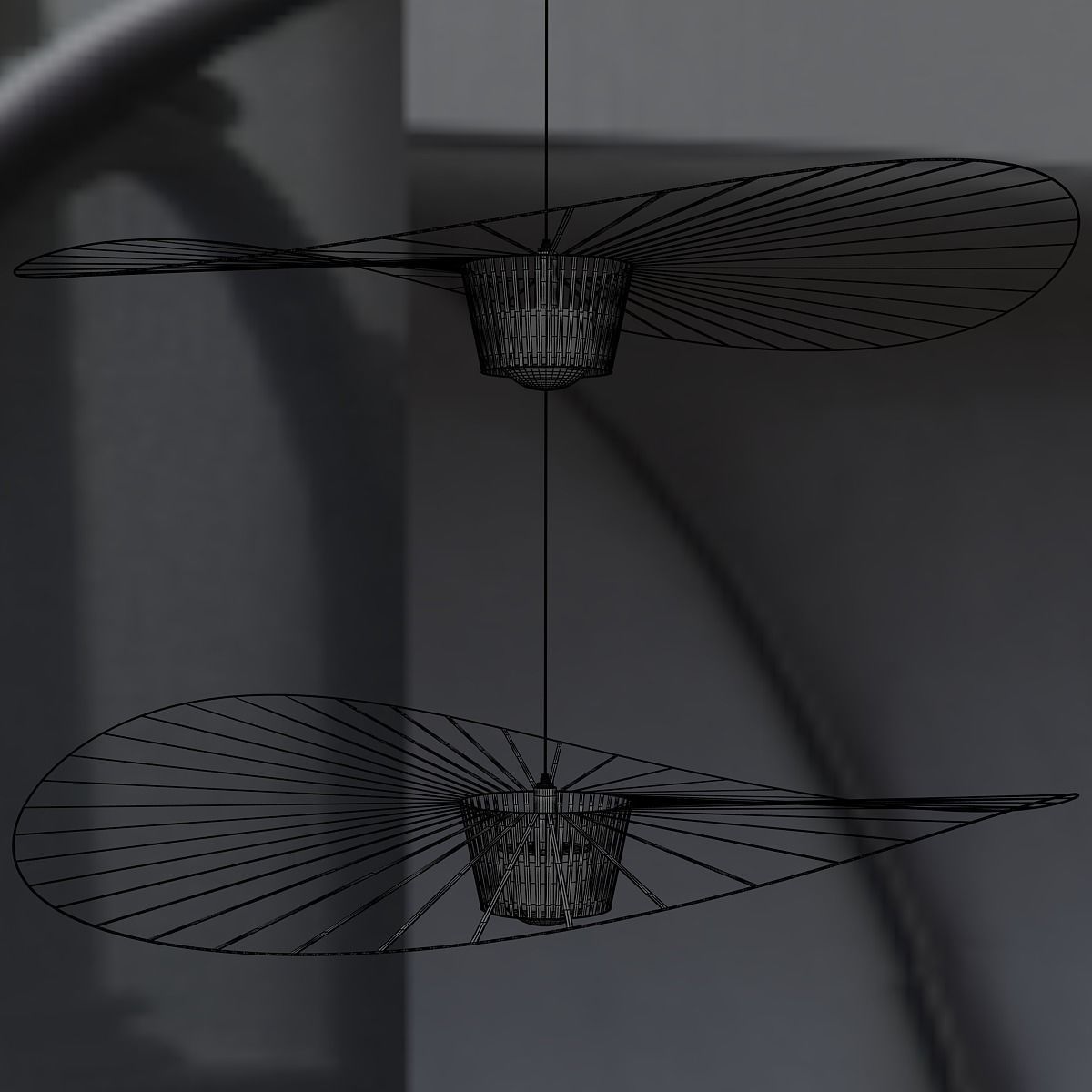 Petite Vertigo Ceiling Light by Constance Guisset 3D model_4