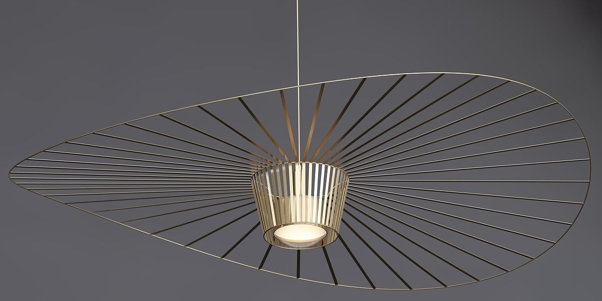 Petite Vertigo Ceiling Light by Constance Guisset 3D model_1