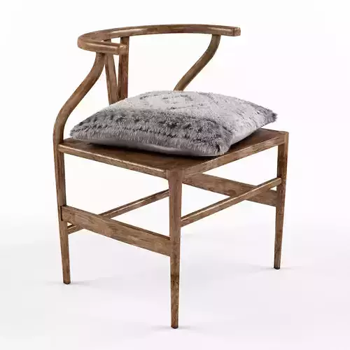 Wooden Chair by Madam Stoltz