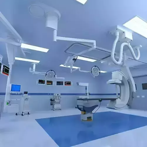 Hospital Hybrid Operating Room 3D model