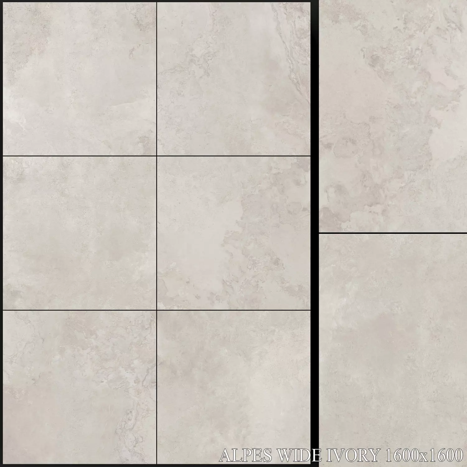 ABK Alpes Wide Ivory 1600x1600 3D model_0