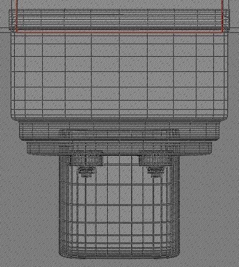 MODERN FRIDGE Free low-poly 3D model_6