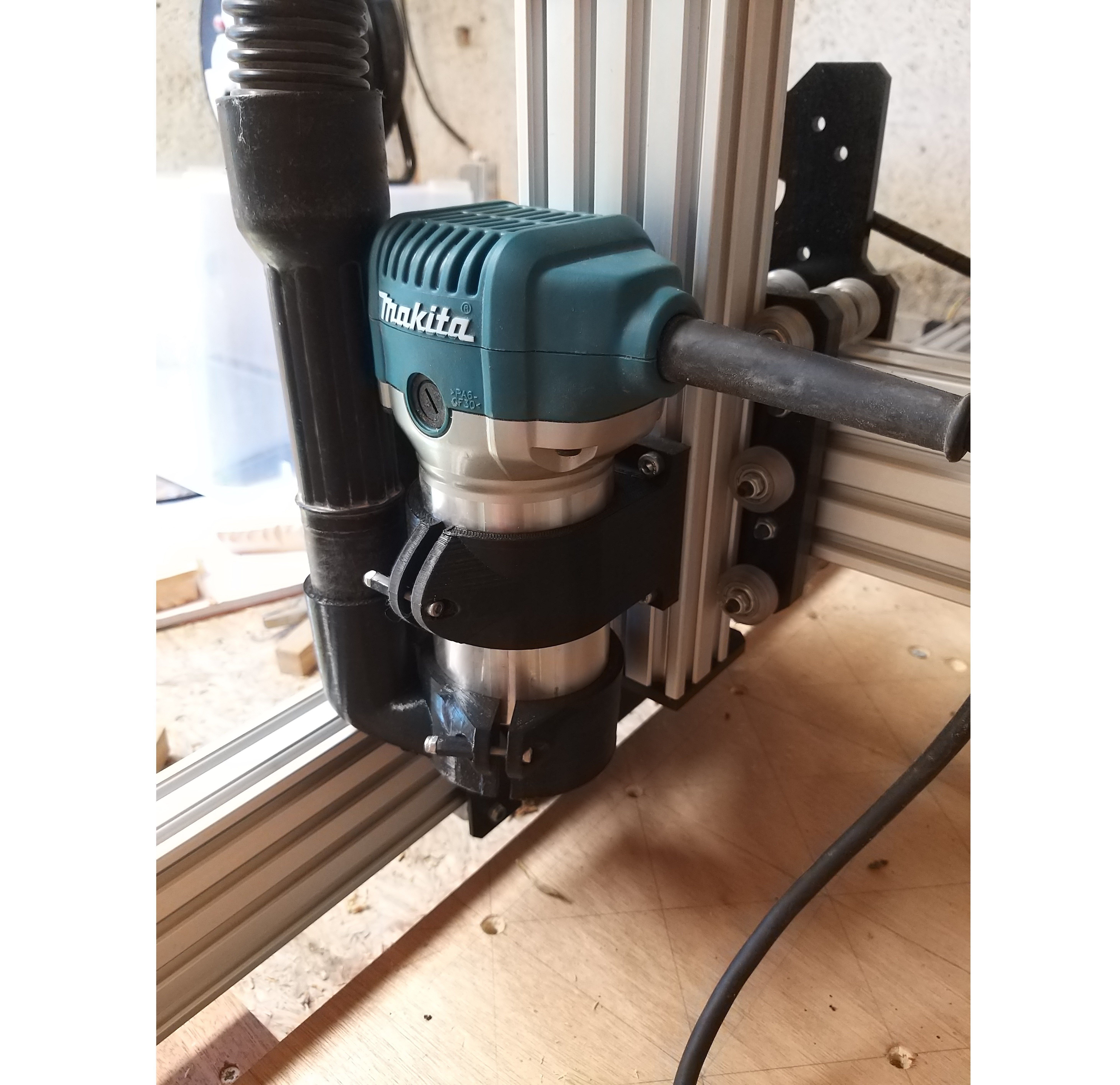 cnc vacuum attachment 65mm Free 3D print model_10