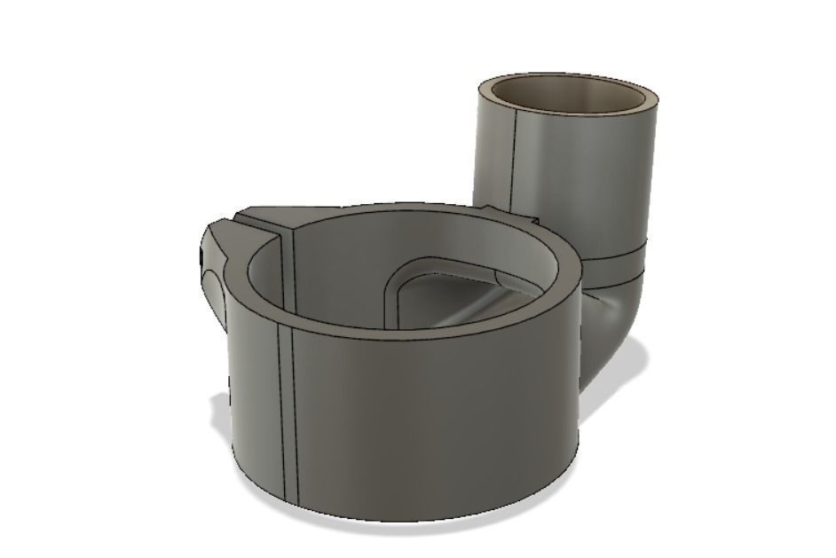 cnc vacuum attachment 65mm Free 3D print model_4