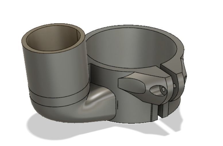 cnc vacuum attachment 65mm Free 3D print model_8