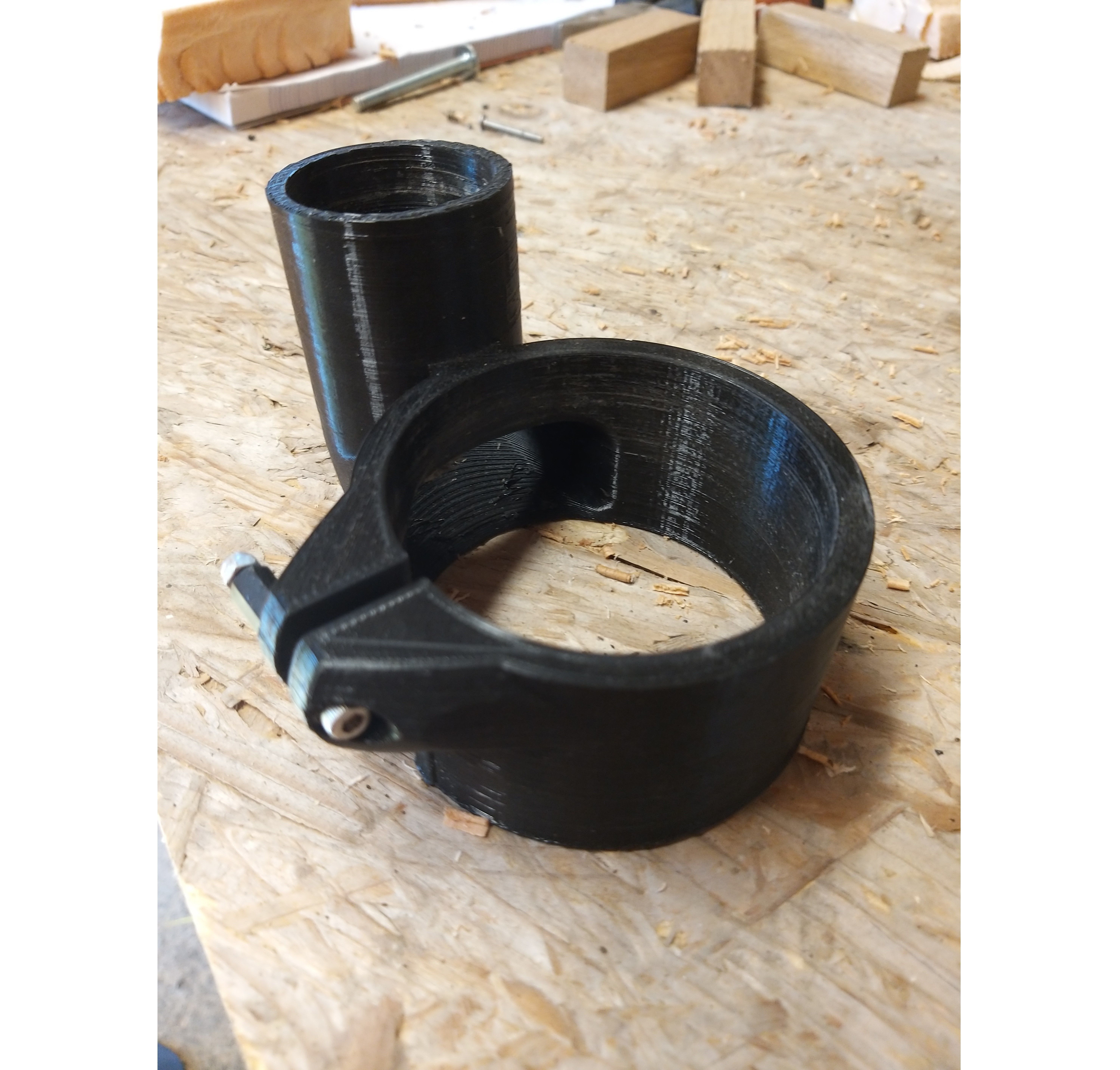 cnc vacuum attachment 65mm Free 3D print model_11