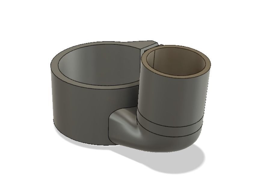 cnc vacuum attachment 65mm Free 3D print model_6