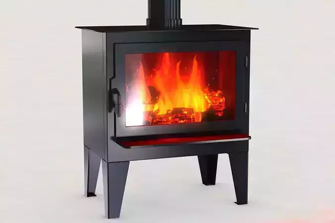 wood Stove 3D model