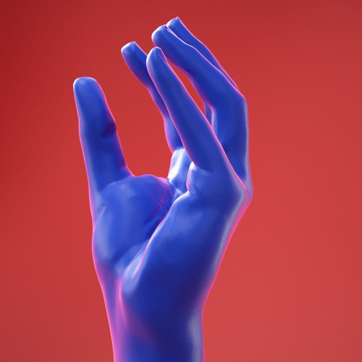 Male Hand 7 3D model_8