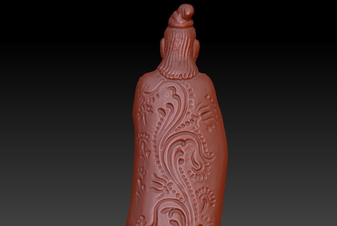 Indian Tamil Ancient Saint THIRUVALLUVAR  3D print model_4