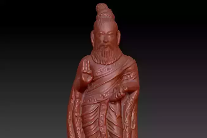 Indian Tamil Ancient Saint THIRUVALLUVAR  3D print model