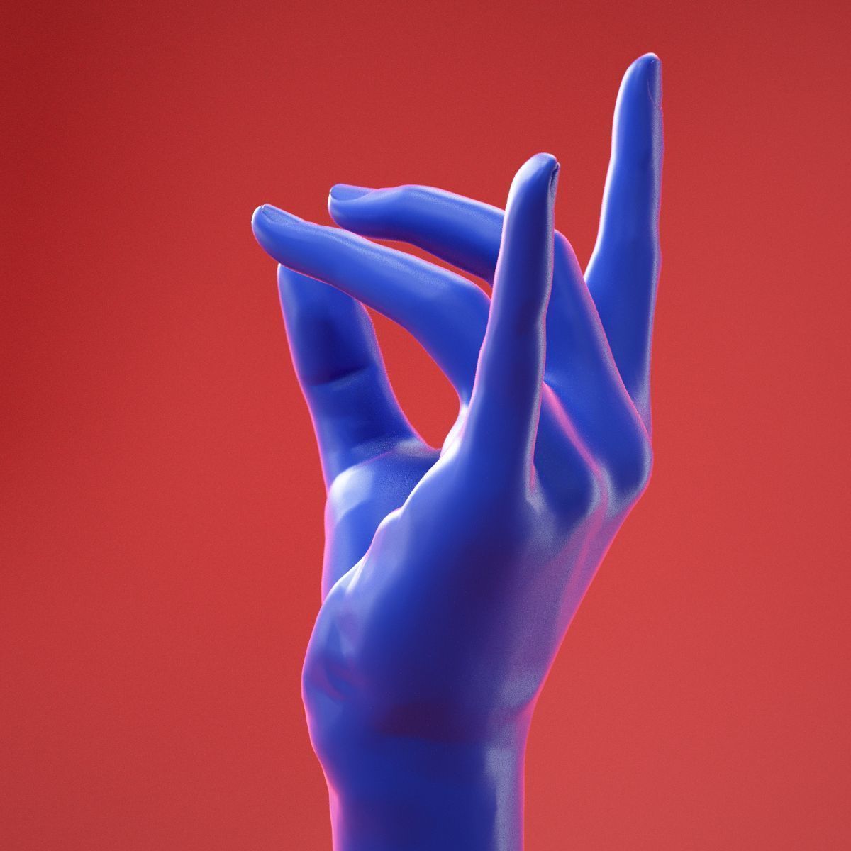 Male Hand 28 3D model_11