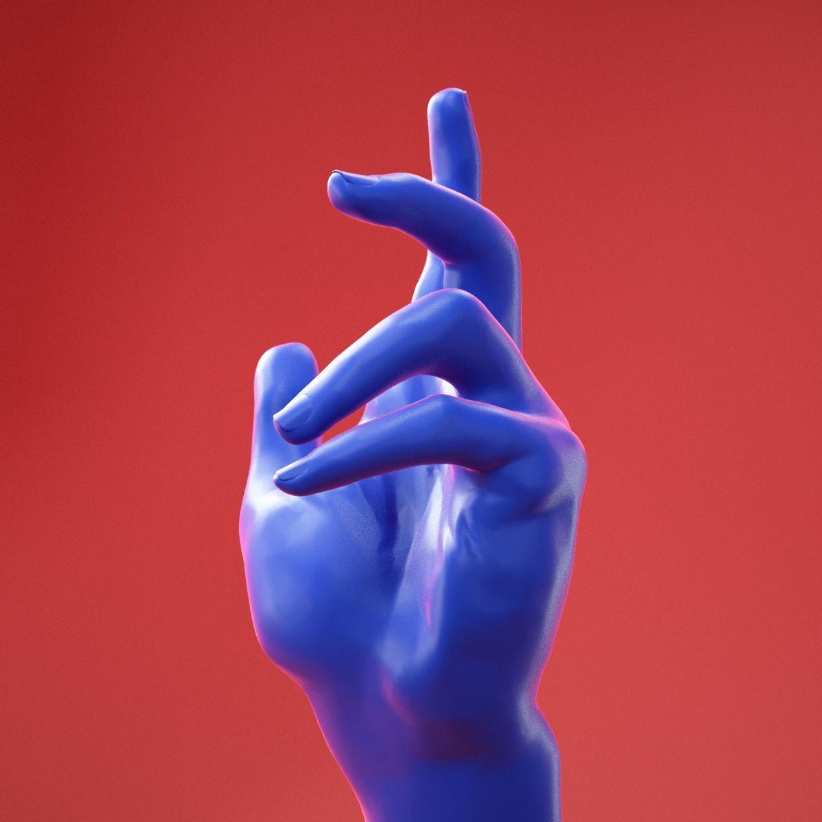 Male Hand 27 3D model_10
