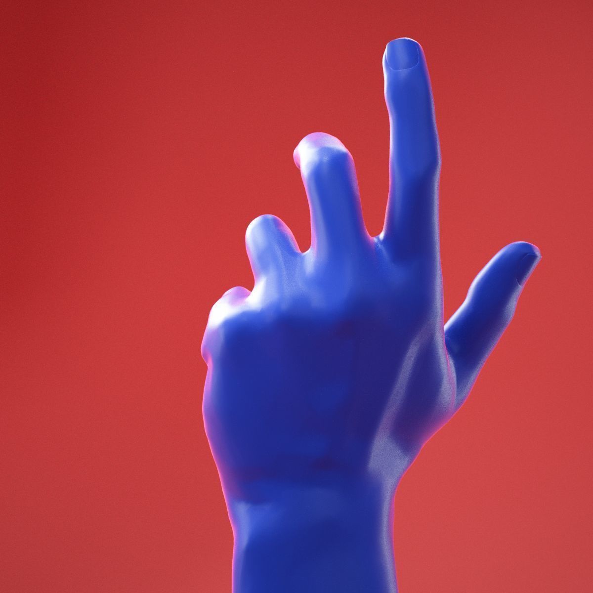 Male Hand 27 3D model_6