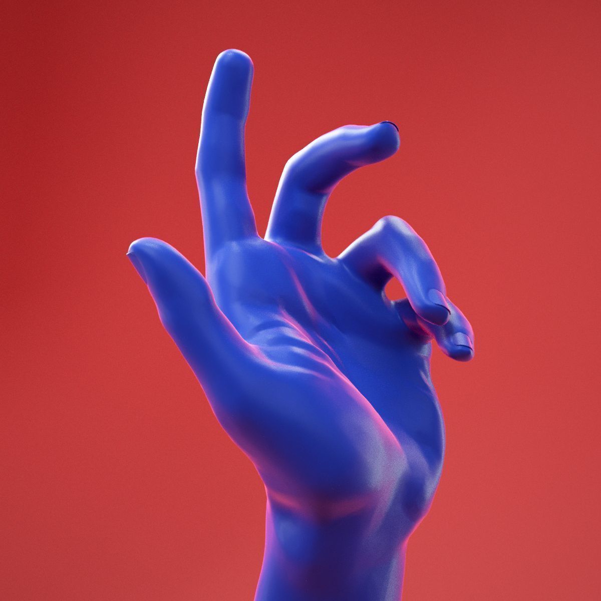 Male Hand 27 3D model_1