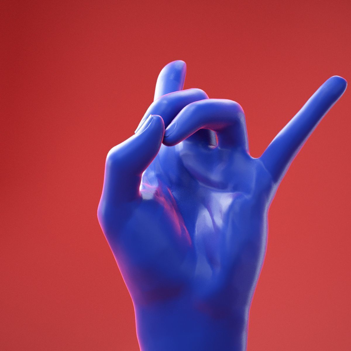 Male Hand 26 3D model_10