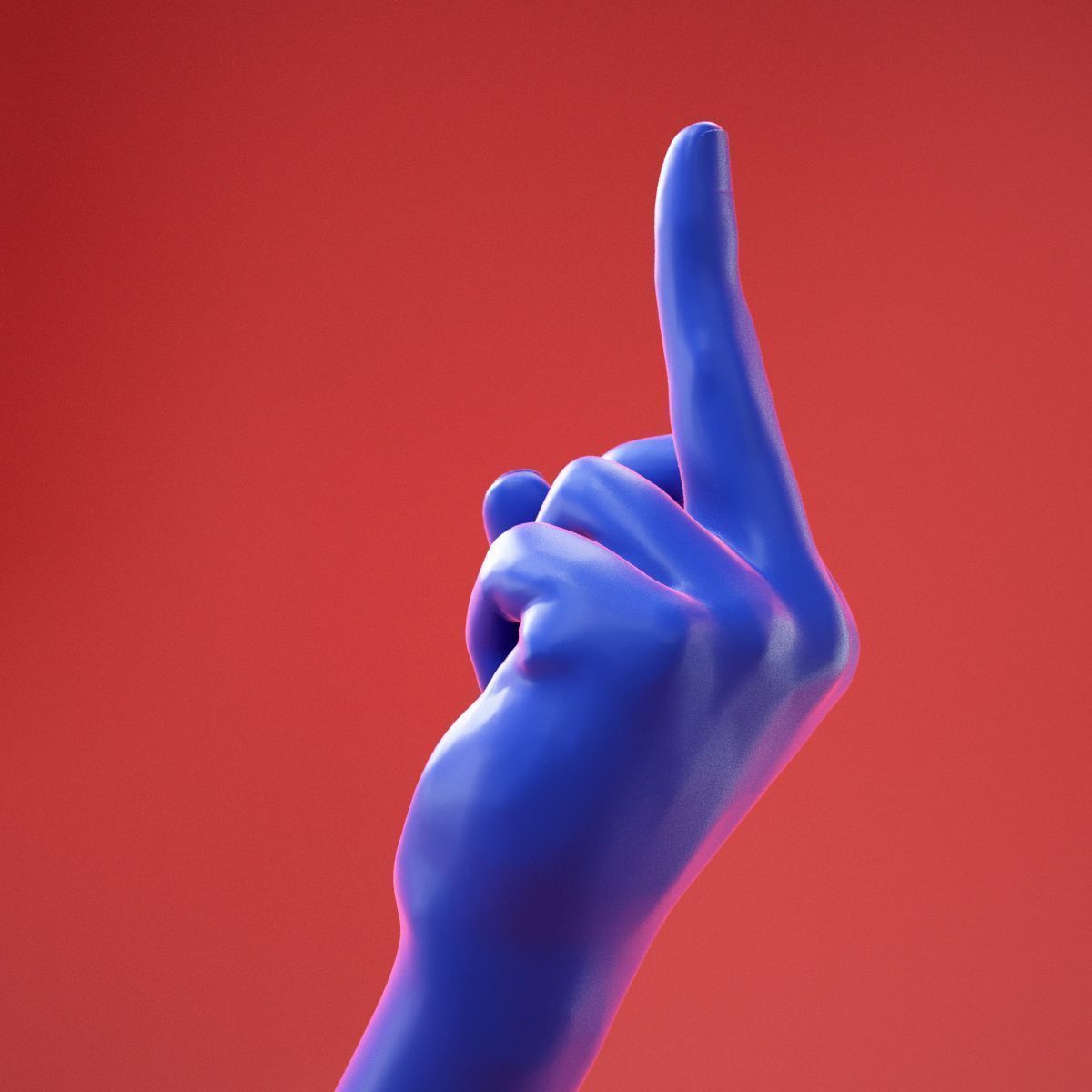 Male Hand 25 3D model_11