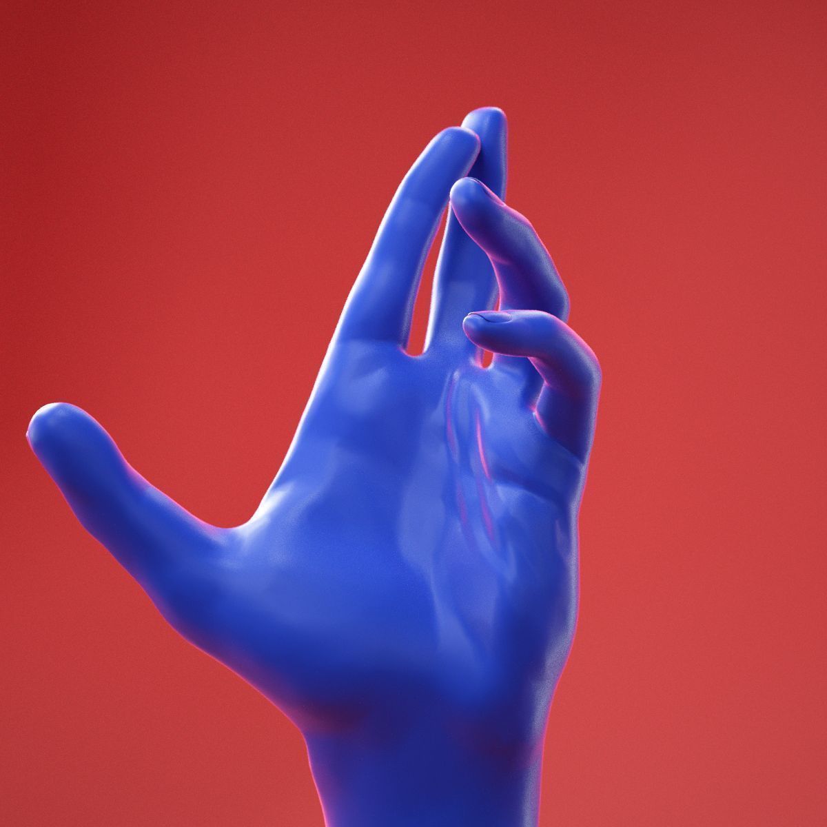 Male Hand 24 3D model_11