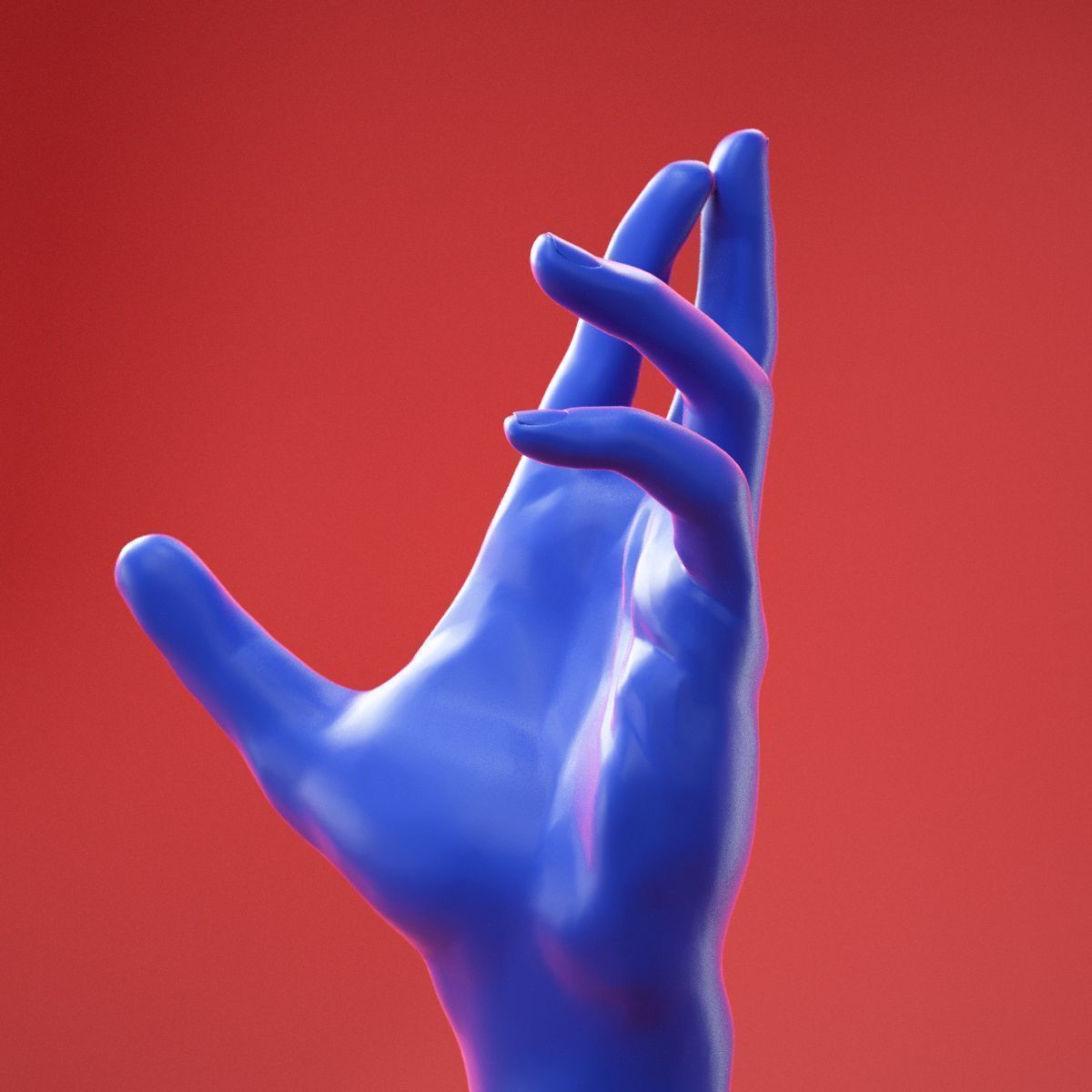 Male Hand 24 3D model_10