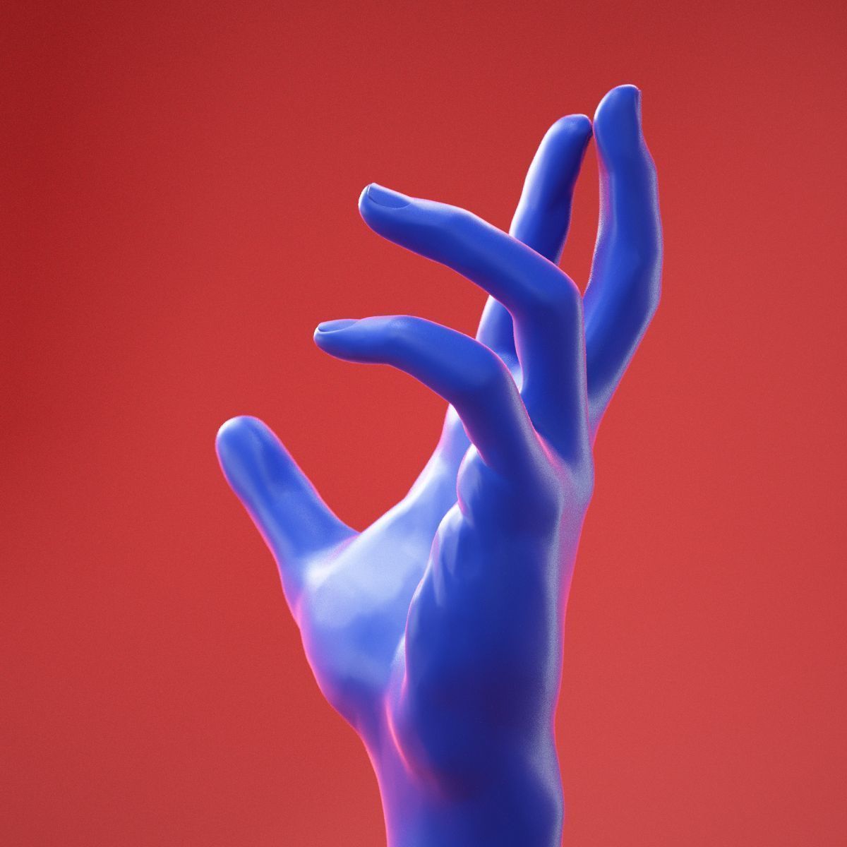 Male Hand 24 3D model_9