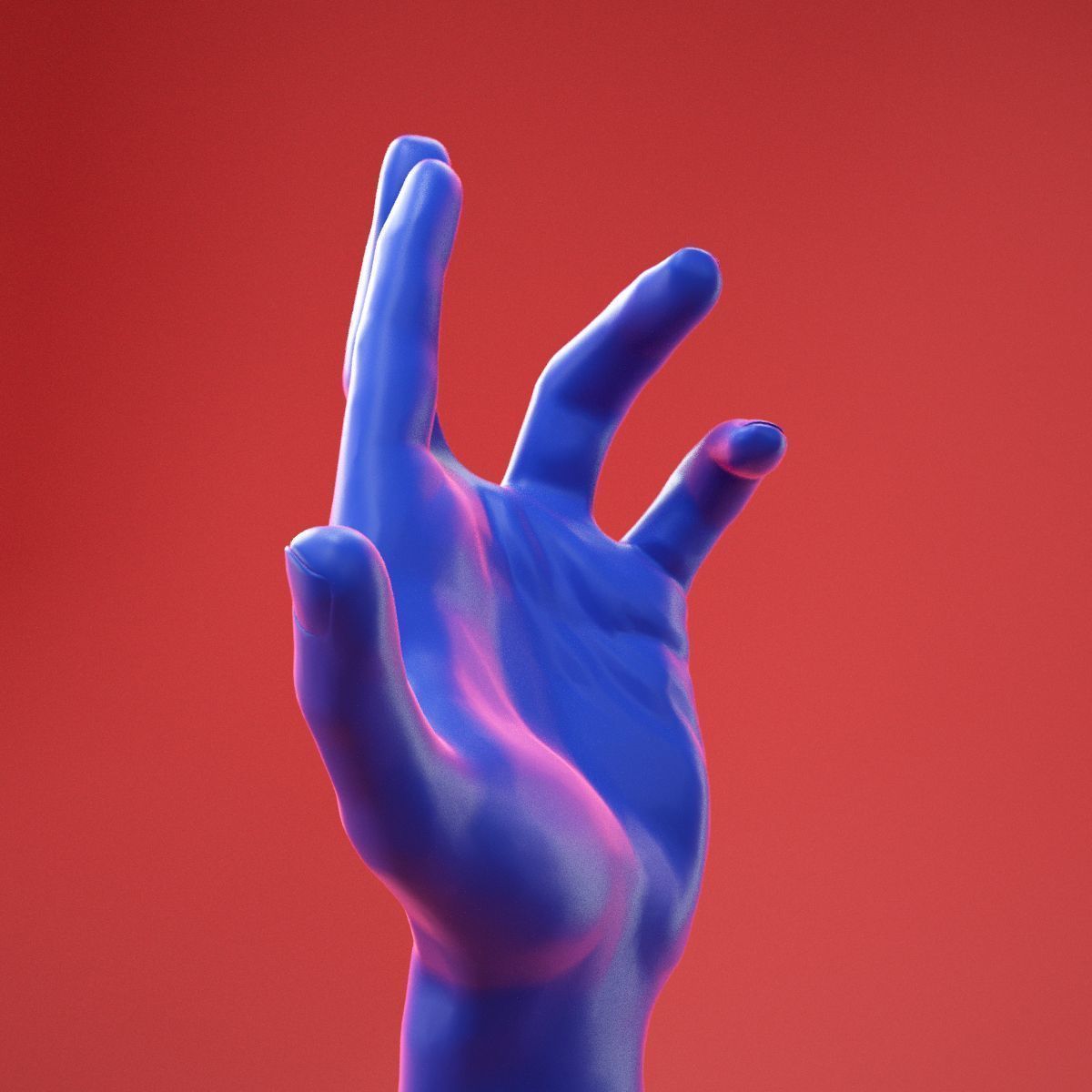 Male Hand 24 3D model_1