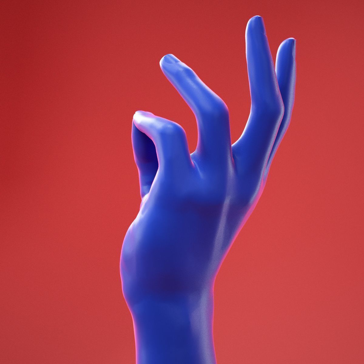 Male Hand 22 3D model_10