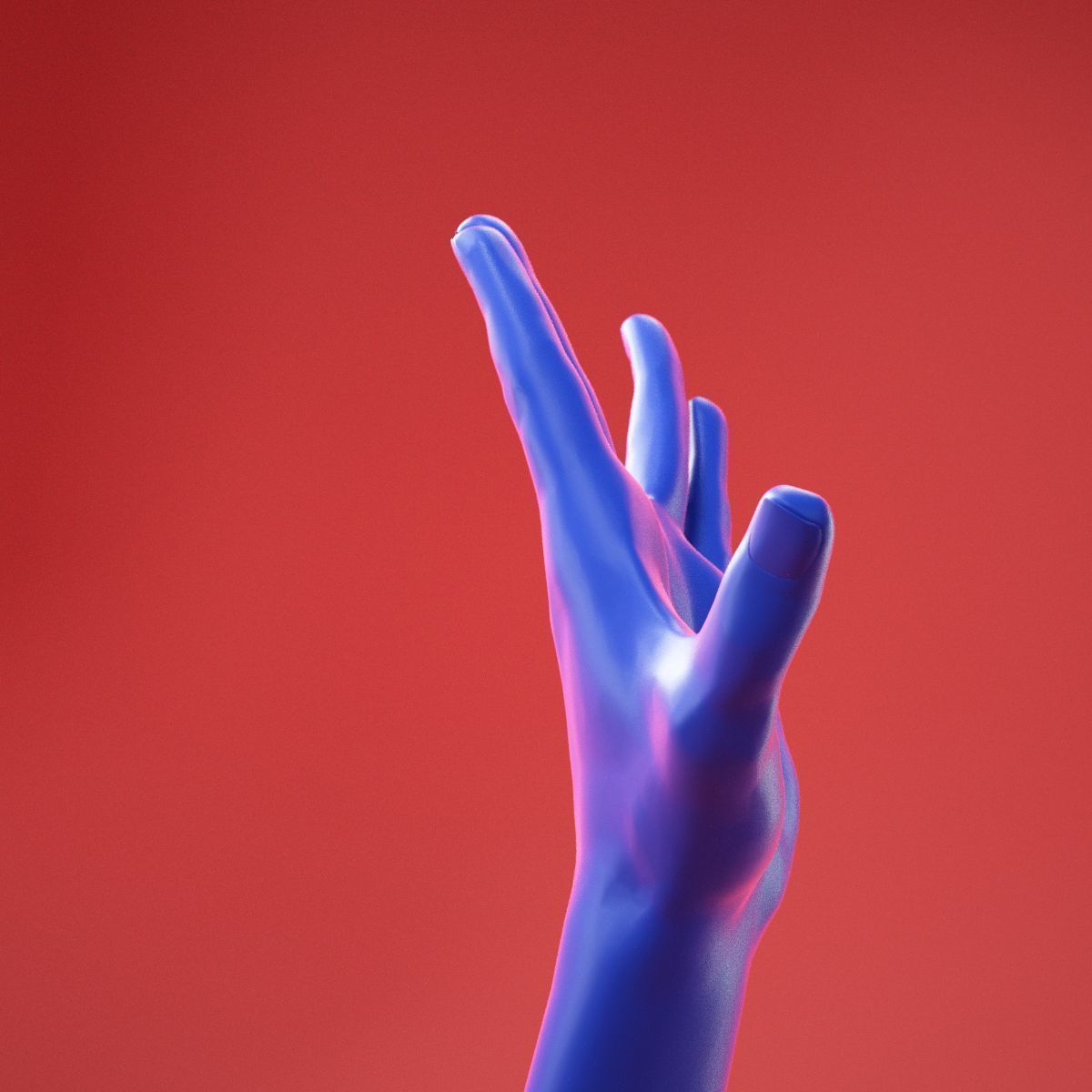 Male Hand 20 3D model_3