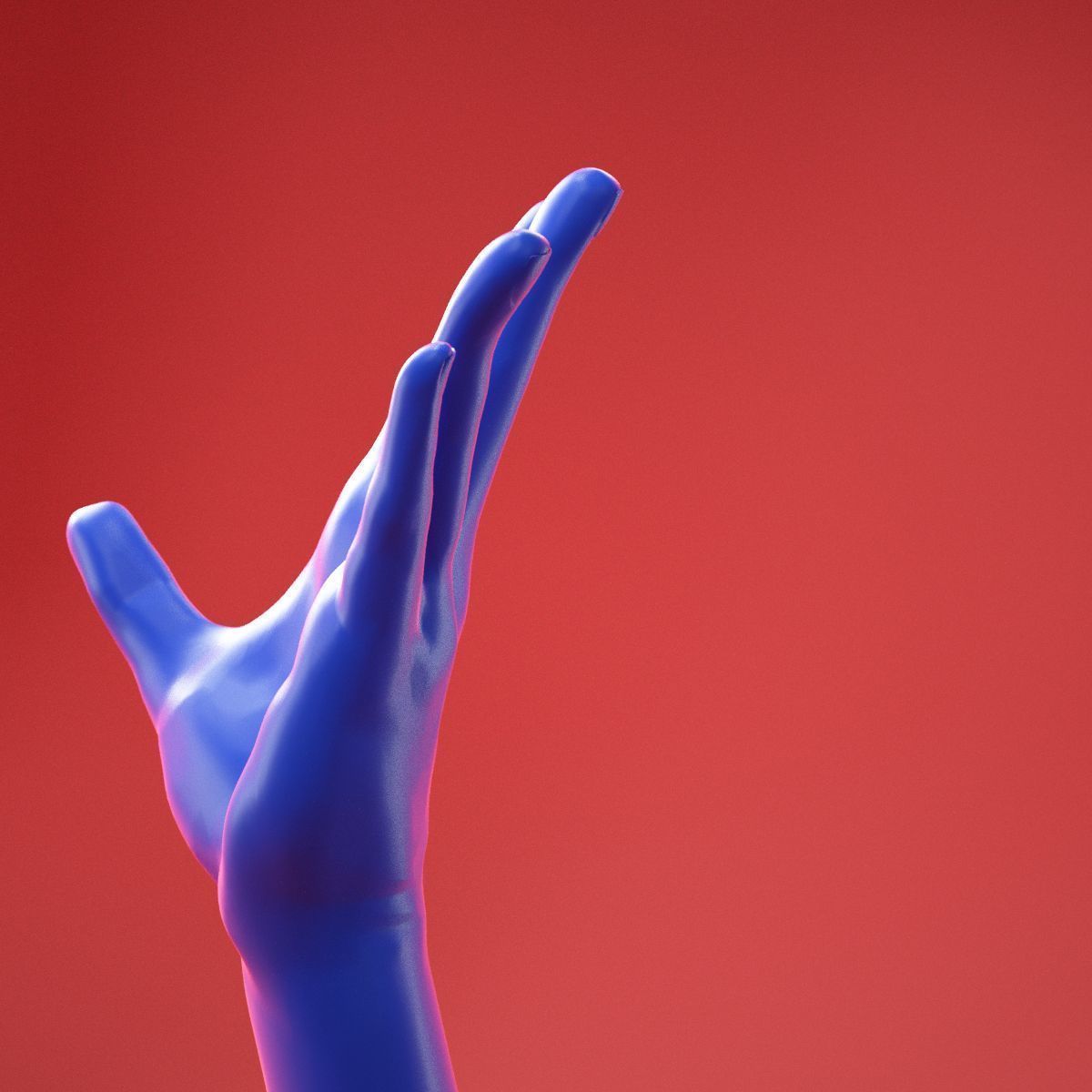 Male Hand 20 3D model_10