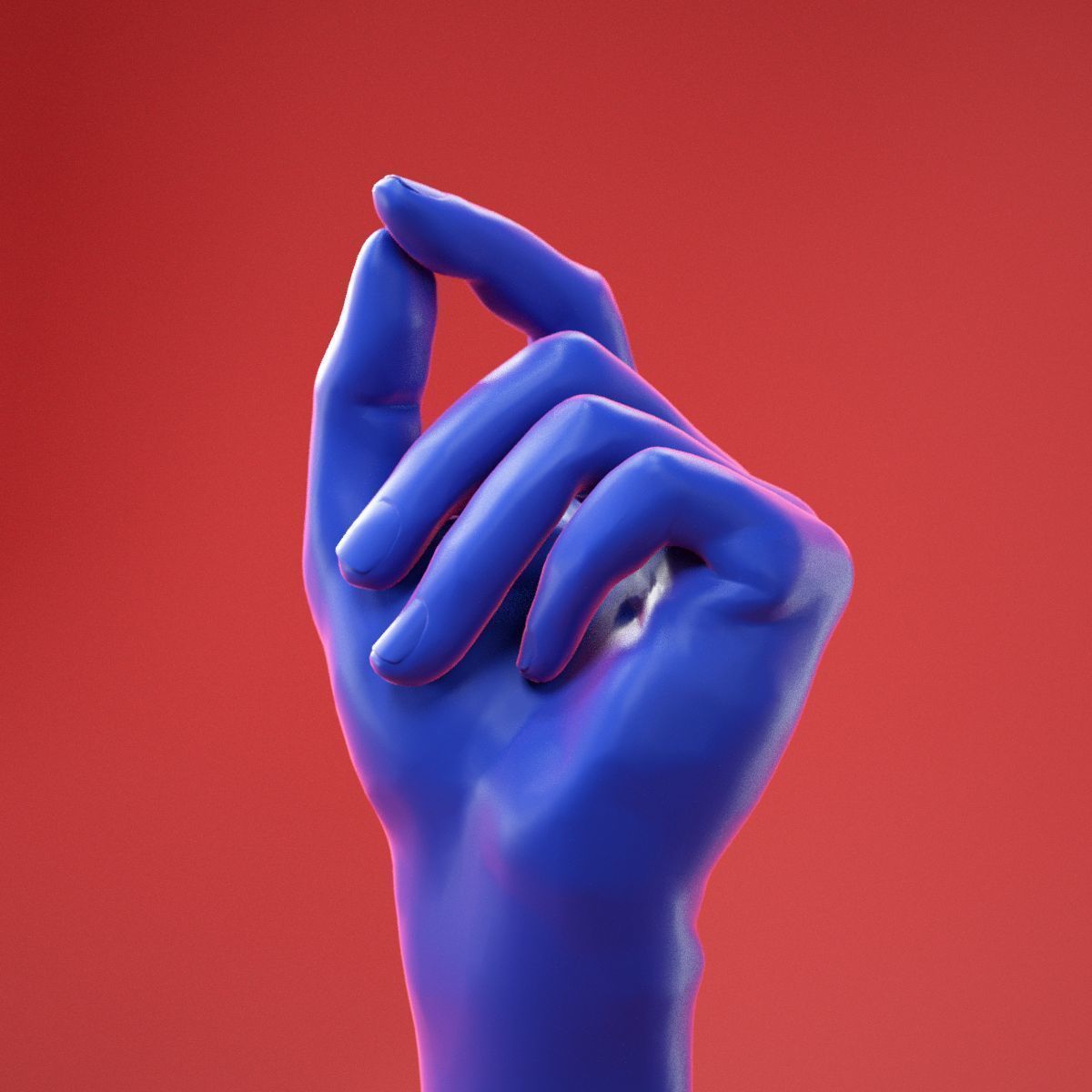 Male Hand 10 3D model_9