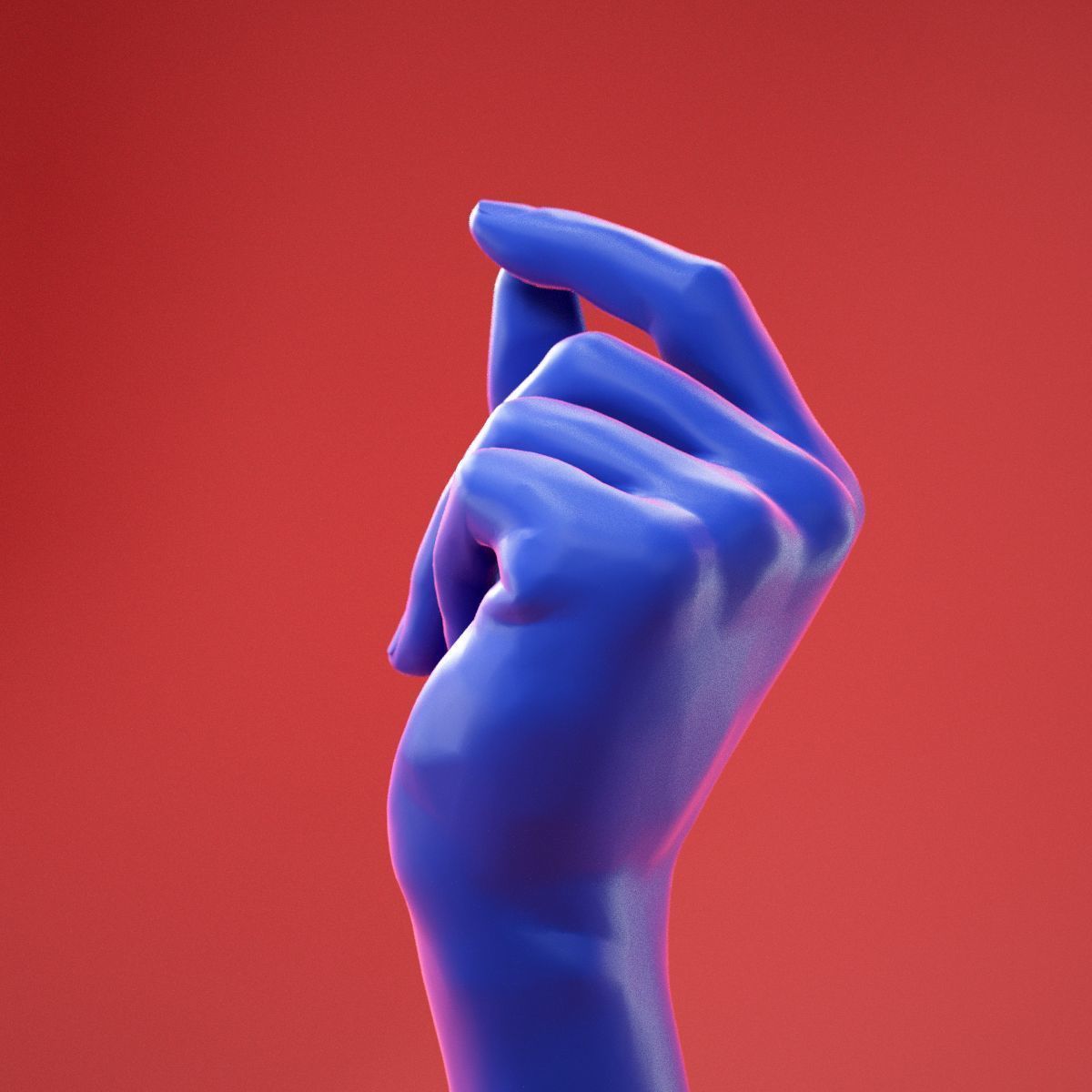 Male Hand 10 3D model_7