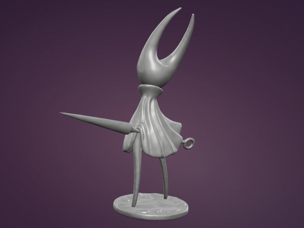 Hollow Knight - Hornet figure - 3D print model_2
