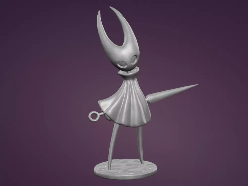 Hollow Knight - Hornet figure - 3D print model_0
