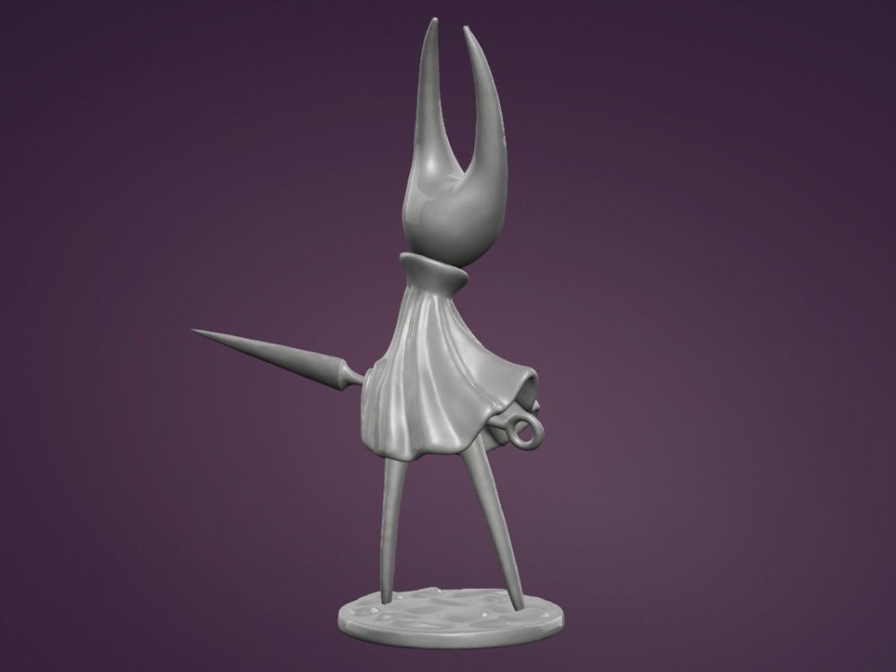 Hollow Knight - Hornet figure - 3D print model_3