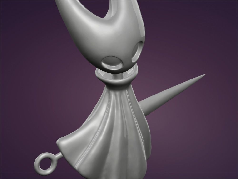 Hollow Knight - Hornet figure - 3D print model_5