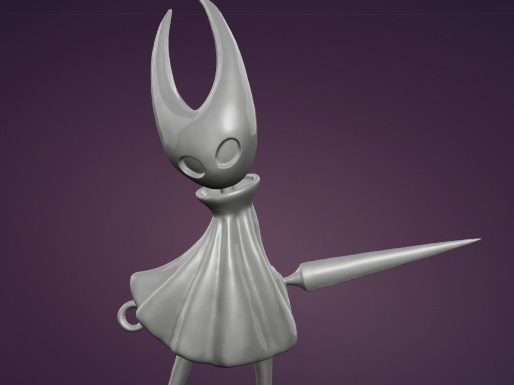 Hollow Knight - Hornet figure - 3D print model_4