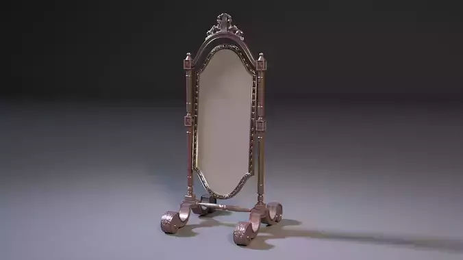 gothic mirror 3D model