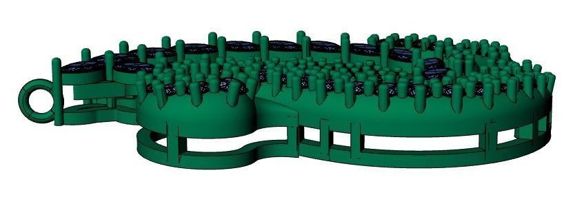 SWAN NECKLACE 3D print model_8