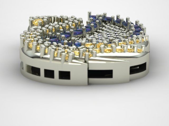 SWAN NECKLACE 3D print model_17