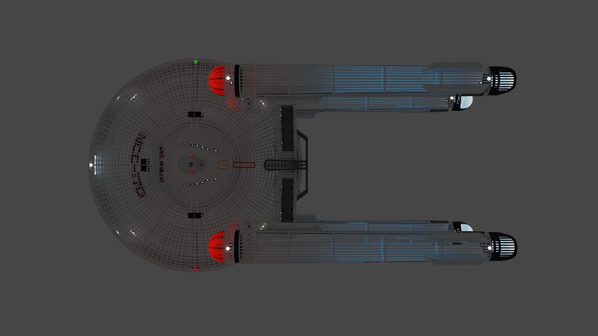 Hamilcar Class Cruiser Free 3D model_6