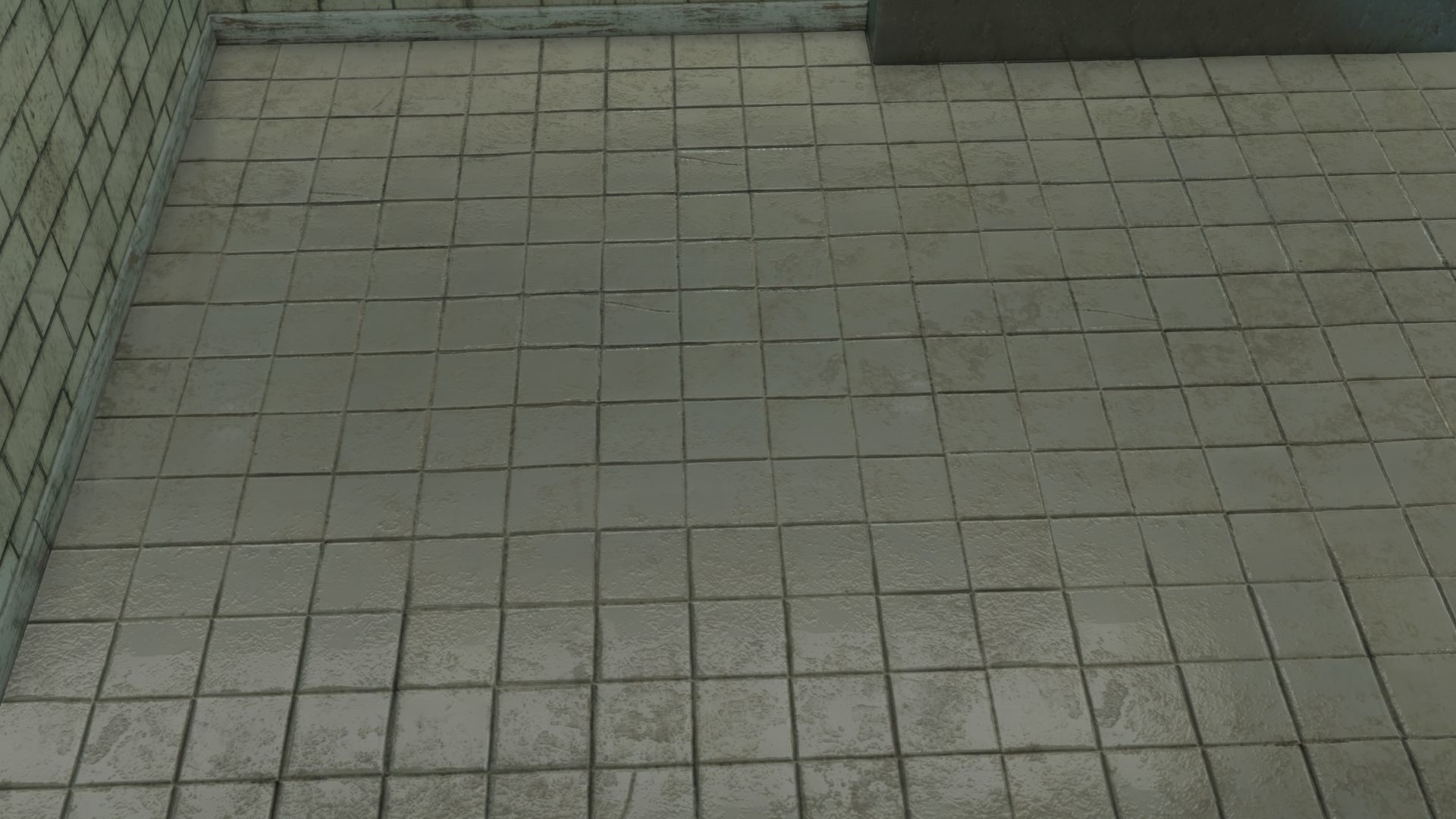 Low Poly Vintage Modular Morgue With PBR Materials Low-poly 3D model_47